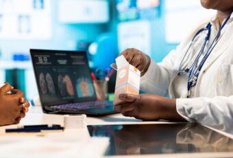 patient receiving tips for black skin care near Boston